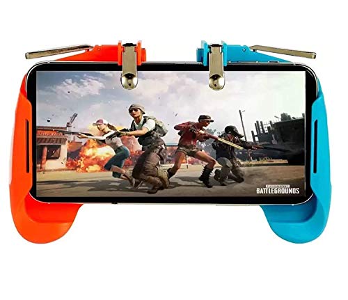 PUBG Remote Controller AK-16  All-in-One Gamepad All Android Gaming Accessory Kit  (Red, Blue, For Android & iOS Devices)