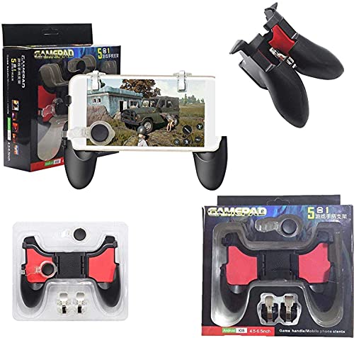 5 in 1 Gamepad Shooter Controller Game Trigger Gamepad Fire Free Button