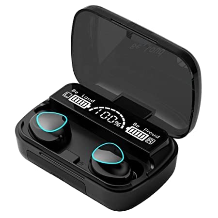 M10 Earbuds - Bluetooth 5.1, Noise-Canceling, LED Display, In-Ear Design