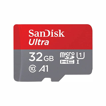 SanDisk Ultra microSD UHS-I Card 32GB - High-Speed Memory Storage for Cameras, Smartphones, and Tablets