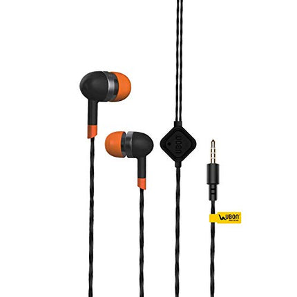 UBON SP-31 Cruzo Series in-Ear Wired Earphone with in-line Mic, 3.5 mm Jack, 1 mtr. Tangle-Free Cable