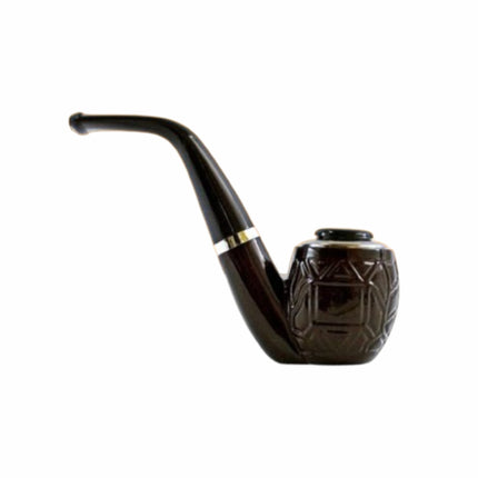 Zhaofa Kairos 5" Durable Tobacco Smoking Pipe Cigarette Holder with Hookah Filter (10 Ct/2 Gram)