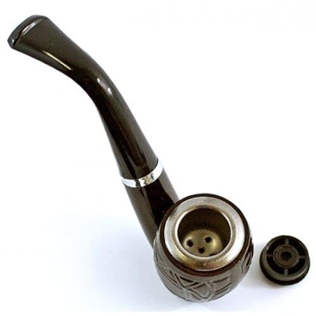 Zhaofa Kairos 5" Durable Tobacco Smoking Pipe Cigarette Holder with Hookah Filter (10 Ct/2 Gram)