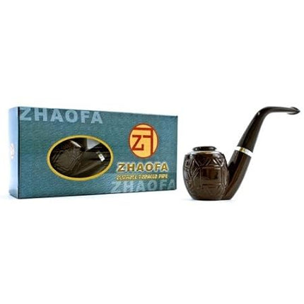 Zhaofa Kairos 5" Durable Tobacco Smoking Pipe Cigarette Holder with Hookah Filter (10 Ct/2 Gram)