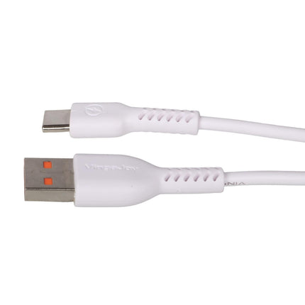 VINGAJOY VR-124 TWIS Type C Cable - Fast Charging, Tangle-Free Design