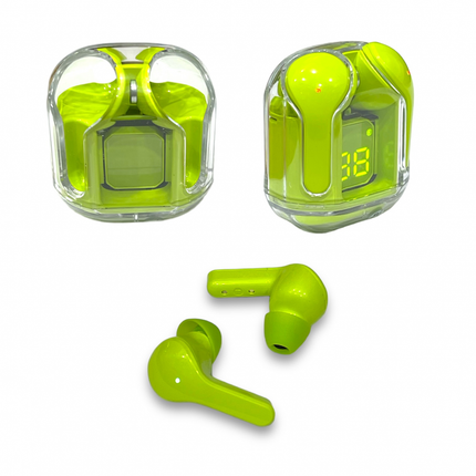 Ultrapods MAX TWS Earbud - Bluetooth Earbuds with Display and Transparent Design