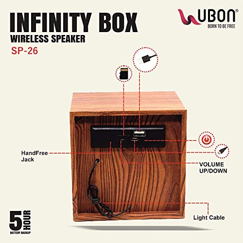 UBON SP-26 Portable Wireless Bluetooth Speaker - Enjoy Music Anywhere, Anytime