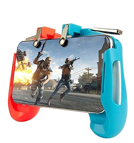 PUBG Remote Controller AK-16  All-in-One Gamepad All Android Gaming Accessory Kit  (Red, Blue, For Android & iOS Devices)