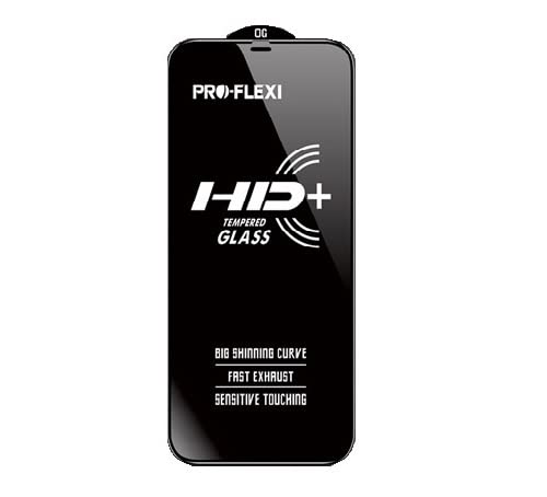 D+ Tempered Glass Screen Protector Full Glue Edge To Edge Support, Super Smooth Curved Edges