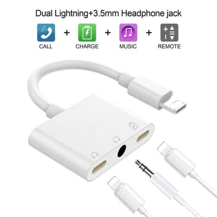 Lightning to 3.5mm Adapter MH030 - Seamless Audio Connectivity for Apple Devices