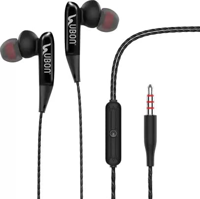 Ubon UB-920 Champ Earphone I Built-in Ergonomically Magnetic Earbuds Wired Headset