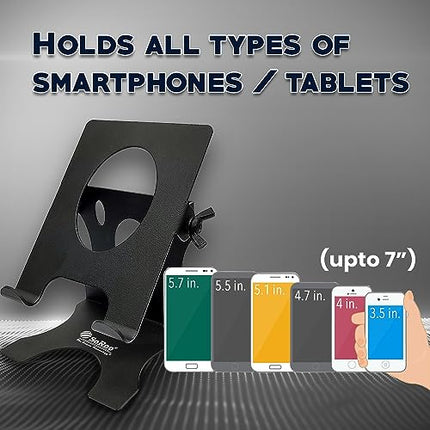 SOROO MS-03 Universal Mobile & Tablet Holder Stand - Metal Body, Anti-Skid Design, Lightweight