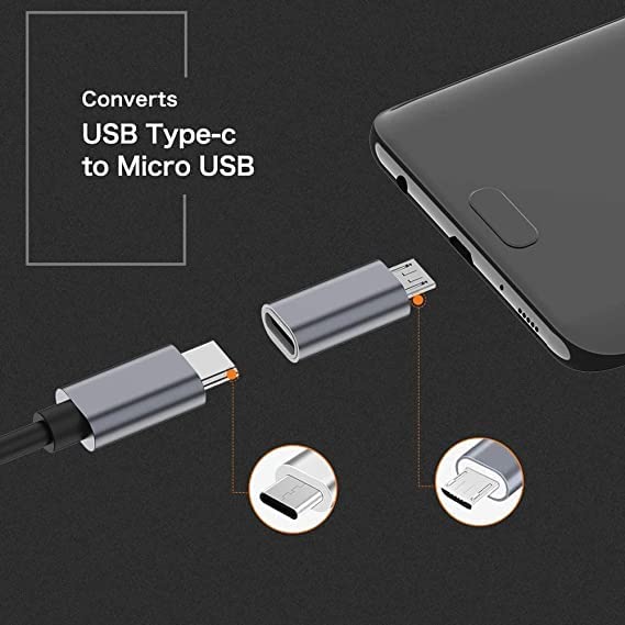 Type-C to V8 Connector - Seamless Compatibility for Your Devices"