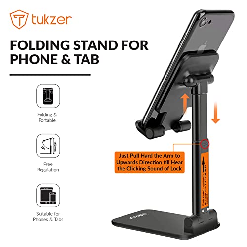 FoldAway Desktop Phone Stand - Convenient and Portable Phone Holder"