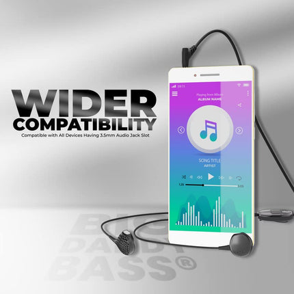 UBON UB-444 Latest Wired in-Ear Earphone with Mic 3.5mm Audio Jack and Controls Phone Calls | Tablet Other Device | Heavy Bass Music HD Sound Quality