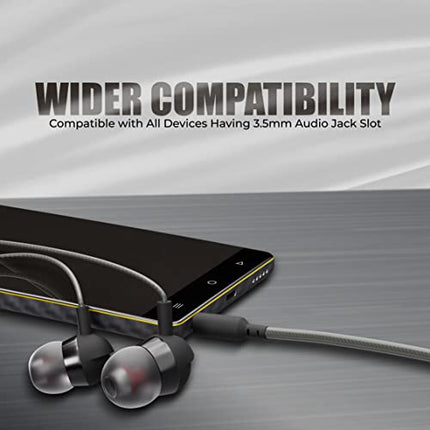 UBON UB-784 Latest Wired Earphones in-Ear with Mic 3.5mm Audio Jack and Controls Phone Calls