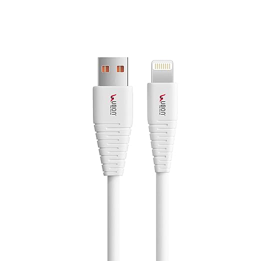 UBON WR-470 Lightning Cable 2.A Fast charging 1m Solid Cable | Data transfer Cable | iPhone & Tablet for all Series