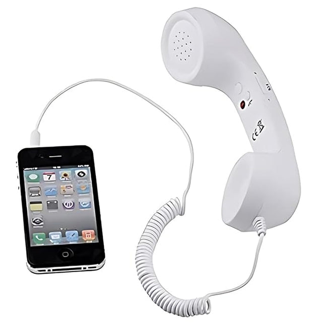 COCO PHONE Radiation-Free Phone 3.5 mm Wired Retro Handset Receiver