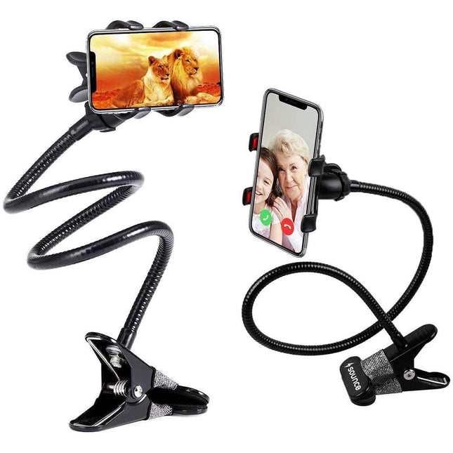 Sounce Mobile Stand Holder Metal Built - Cell Phone Stand Perfect for Video Table Online Class