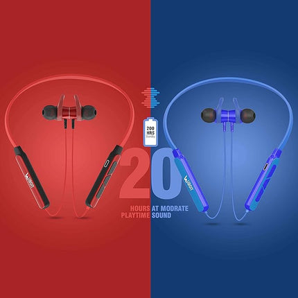 UBON CL-4070 Bluetooth In-Ear Wireless Neckband with Inbuilt Mic - Enhanced Sound and Long-lasting Comfort