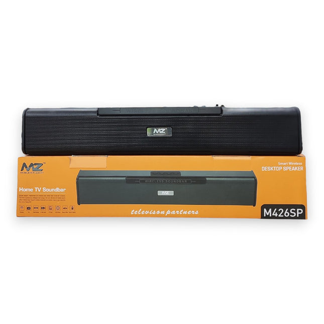 MZ M426SP Portable Home TV Soundbar - Dynamic Thunder Sound, 2400mAh Battery, 10W Bluetooth Speaker (Multicolor, Stereo Channel)