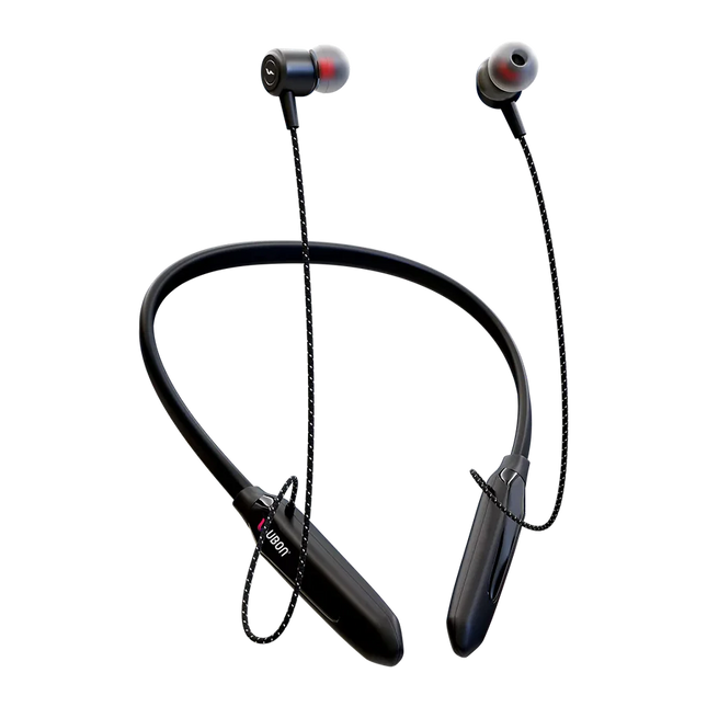 UBON King Series d-UBON CL-37 Wireless Neckband Bluetooth Headset - with 50H Playtime, Excellent Sound, Type-C Fast Charging, Standby 2000 Hours, Voice Assistance, Noise Isolation, Magnetic Switch