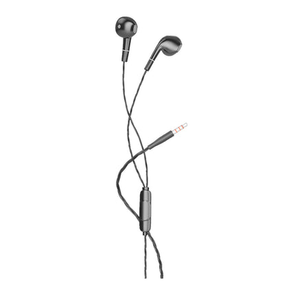 Vingajoy Stereo Headphone VJ-930 Champ Earphone Wired Headset, Moksham Series (Black, In the Ear)