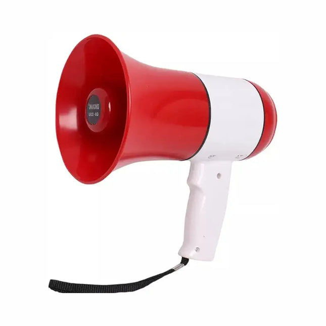 Dehmy Portable Handheld Megaphone for Announcement with Recorder, USB, and Memory Card Input