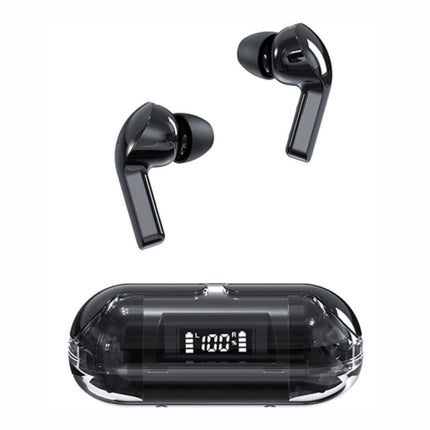 S10 Pro True Wireless Transparent Digital Display Earbuds