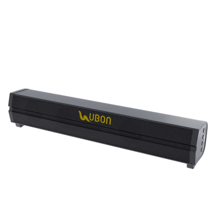 Ubon SP-45 Wireless Soundbar Rainbow Music - 10W Bluetooth v5.0, Mono Channel, Black