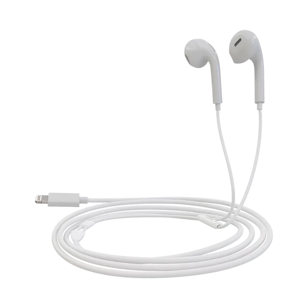 UBON UB-387 in-Ear Wired Earphones with Lightning Connector, Built-in Microphone & Volume Control