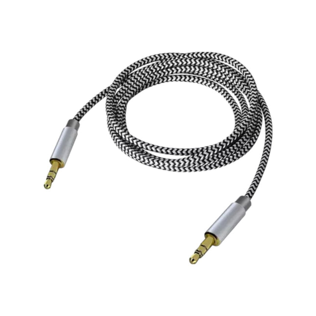 Ubon AUX Cable 1m GR-171A - Premium Sparkle Nylon Cable for High-Quality Audio Transmission
