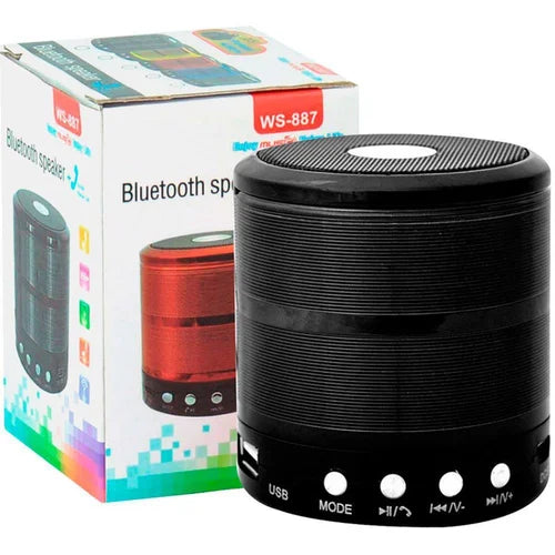 WS 887 Wireless Bluetooth Outdoor Speaker - Portable Sound Companion for Adventures